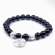 Onyx echt Silber Armband Armband