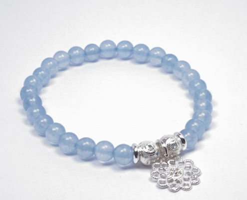 Aquamarin echt Silber Armband Armband